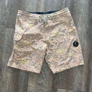 Mens Vissla Floral Boardshorts - 32
